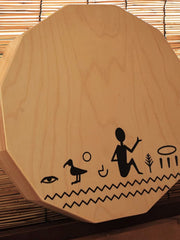 Load image into Gallery viewer, TODO Nile River Quadrangle Cajon Drum CTD-112