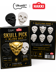 Load image into Gallery viewer, 3D Skull Guitar Pick Blind Pack – 2pcs