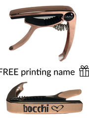 Load image into Gallery viewer, High Quality Metal Guitar Capo + Free Printing name