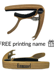 Load image into Gallery viewer, High Quality Metal Guitar Capo + Free Printing name