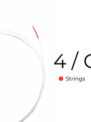 Load image into Gallery viewer, OLOR 80%Hybrid Fluorocarbon Ukulele Strings | Durable Stable Tuning | Smooth Feel|21 23 Inch Soprano Concert|Accessories