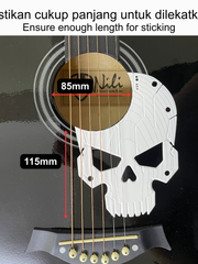 Load image into Gallery viewer, Pickguard Gitar Tengkorak untuk Gitar Akustik | Pelindung Calar Hiasan