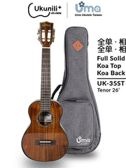 Load image into Gallery viewer, Uma Ukulele 26'Tenor Full Solid Acacia Koa UMA35ST