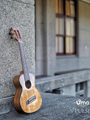 Load image into Gallery viewer, Uma Ukulele 26'Tenor Full Solid Koa wood UMA-PulseKT + EQ (EQUALIZER)