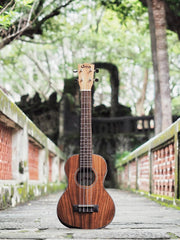 Load image into Gallery viewer, Uma Ukulele 26' Tenor Acacia koa Wood Uma-Baby-T + EQ (EQUALIZER)