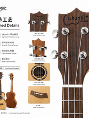 Load image into Gallery viewer, Ukunili 23" Concert Ukulele Solid Spruce Top UNL2306S