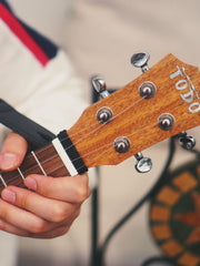 Load image into Gallery viewer, TODO Ukulele 26' Tenor Spruce Solid Top + EQ (EQUALIZER)