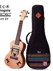 Load image into Gallery viewer, Uma Ukulele 23' Concert Mahogany wood Uma-MaShuShu + EQ (EQUALIZER)