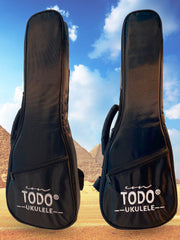 Load image into Gallery viewer, TODO Ukulele 23' Concert Solid Spruce Nile Design + EQ (EQUALIZER)