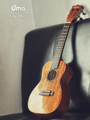 Load image into Gallery viewer, Uma Ukulele 23' Concert Full Solid Mahogany Gloss UMA UK-20SC + EQ (EQUALIZER)