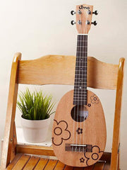 Load image into Gallery viewer, Uma Ukulele 23' Concert Mahogany Solid Top UMA-FL03CP + EQ (EQUALIZER)