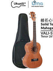 Load image into Gallery viewer, Uma Ukulele 26' Tenor Mahogany Solid Top UMAVALIST