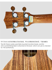 Load image into Gallery viewer, Uma Ukulele 26'Tenor Full Solid Acacia Koa UMA-ClassicsST