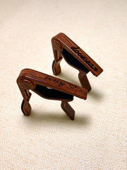 Load image into Gallery viewer, PUNK Ukulele Capo WOOD/BLACK