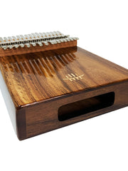 Load image into Gallery viewer, Hluru 17 keys Full Solid Koa Wood Bottom Sound Hole Kalimba