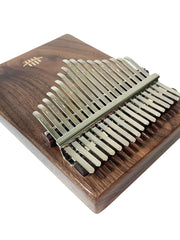 Load image into Gallery viewer, Hluru 17 keys Full Solid Walnut Wood Kalimba