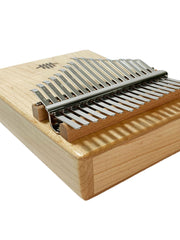 Load image into Gallery viewer, Hluru 17 keys Full Solid Maple Wood Bottom Sound Hole Kalimba