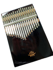 Load image into Gallery viewer, Hluru 17 keys Full Solid Rose Wood Bottom Sound Hole Kalimba