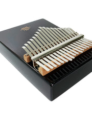 Load image into Gallery viewer, Hluru 17 keys Full Solid Rose Wood Bottom Sound Hole Kalimba