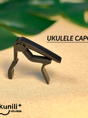 Load image into Gallery viewer, PUNK Ukulele Capo WOOD/BLACK