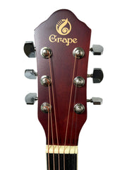Load image into Gallery viewer, Grape GA-M1 39 Inch Cutaway Linden Wooden Beginner Acoustic Guitar SunBrown Truss Rod