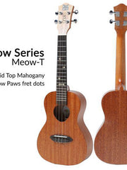 Load image into Gallery viewer, Adela Ukulele 26' Tenor Mahogany Solid Top