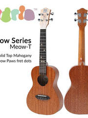 Load image into Gallery viewer, Adela Ukulele 26' Tenor Mahogany Solid Top