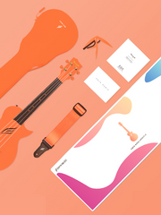 Load image into Gallery viewer, ENYA Ukulele Nova U Carbon Orange