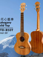Load image into Gallery viewer, TODO Ukulele 26' Tenor Mahogany Solid Top