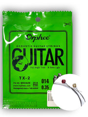 Load image into Gallery viewer, Orphee TX Series SingleAcoustic Guitar Strings