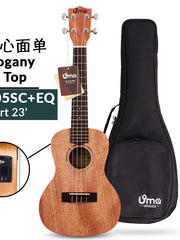 Load image into Gallery viewer, Uma Ukulele 23' Concert Mahogany Solid Top  UMA UK-05SC