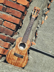 Load image into Gallery viewer, Uma Ukulele 26'Tenor Full Solid Acacia Koa UMA-30ST