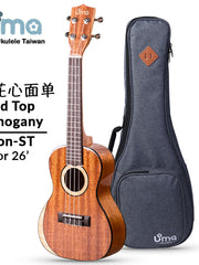 Load image into Gallery viewer, Uma Ukulele 26' Tenor Solid Mahogany & Maple Top  UMA UK-MoonST