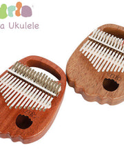 Load image into Gallery viewer, Adela Full Solid Walnut Wood Kalimba