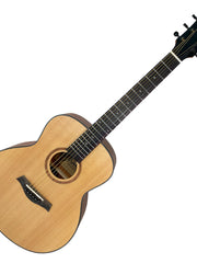 Load image into Gallery viewer, NILI Acoustic travel Guitar 36 inches Solid top Spruce Wood Mahogany body 360S