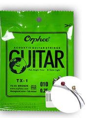 Load image into Gallery viewer, Orphee TX Series SingleAcoustic Guitar Strings
