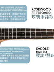 Load image into Gallery viewer, Uma Ukulele 23' Concert Mahogany Solid Top  UMA UK05SC