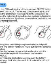 Load image into Gallery viewer, UKULELE DOUBLE EQ C1U/C2U
