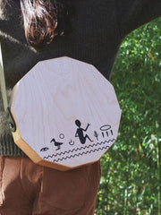 Load image into Gallery viewer, TODO Nile River Quadrangle Cajon Drum CTD-104
