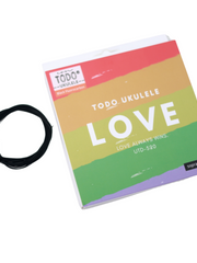 Load image into Gallery viewer, TODO Black Fluorocarbon Strings High-Quality,Clear Tone,Smooth Playability,Ukulele strings,original, 21/ 23/ 26 Inch

