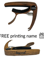 Load image into Gallery viewer, High Quality Metal Guitar Capo + Free Printing name
