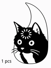 Load image into Gallery viewer, Meme Cat Acoustic Guitar Pickguard | Cute Cat Guitar Guard | 防刮木吉他护板 | Pelindung Gitar