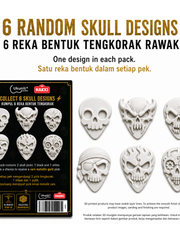 Load image into Gallery viewer, 3D Skull Guitar Pick Blind Pack – 2pcs