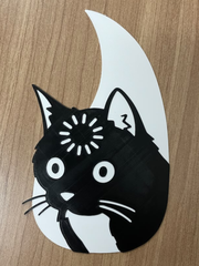 Load image into Gallery viewer, Meme Cat Acoustic Guitar Pickguard | Cute Cat Guitar Guard | 防刮木吉他护板 | Pelindung Gitar