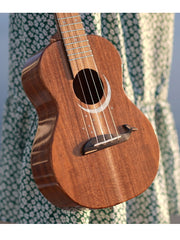 Load image into Gallery viewer, TODO Ukulele 23&#39; Concert Whale Acacia Wood Full Solid + EQ (EQUALIZER)
