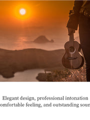 Load image into Gallery viewer, TODO Ukulele 26&#39; Tenor Whale Acacia wood Full Solid + EQ (EQUALIZER)
