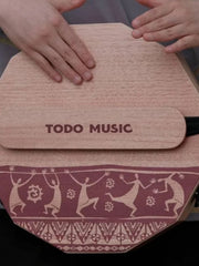 Load image into Gallery viewer, TODO 3-in-1 Travel Cajon Drum with Dancing Figure CTD-212
