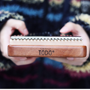 TODO 21 KEYS MAHOGANY WOOD DEMOCRATIC DANCE STYLE KALIMBA拇指琴 - Free Engraving 免费定制雕刻