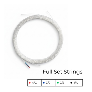 OLOR 80%Hybrid Fluorocarbon Ukulele Strings | Durable Stable Tuning | Smooth Feel｜21 23 Inch Soprano Concert｜Accessories