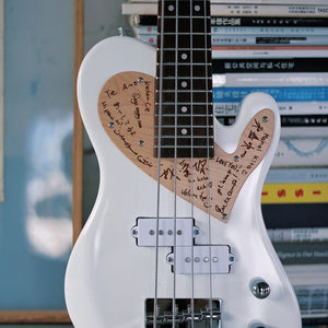 TODO Love Series Mini Bass – 30" Steel-String 4-String Silent Travel Bass for Beginner Girls